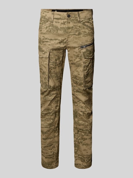 G-Star RAW Regular Fit Cargohose aus reiner Baumwolle Modell 'Rovic' Beige 2
