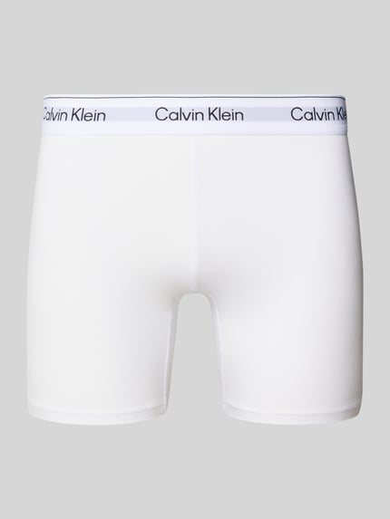 Calvin Klein Underwear Pants mit Label-Bund Weiss 1