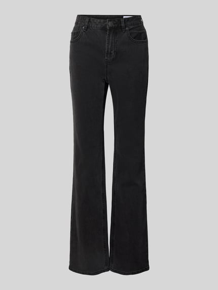 Wide Leg Jeans aus Baumwoll-Mix Modell 'TESSA' Shop The Look MANNEQUINE