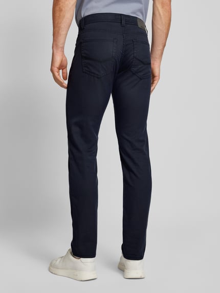 Pierre Cardin Tapered Fit Hose im 5-Pocket-Design Modell 'LYON' Marine 5