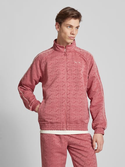 PUMA Performance Kurtka treningowa krój regular fit z nadrukiem na całej powierzchni Czerwony 4