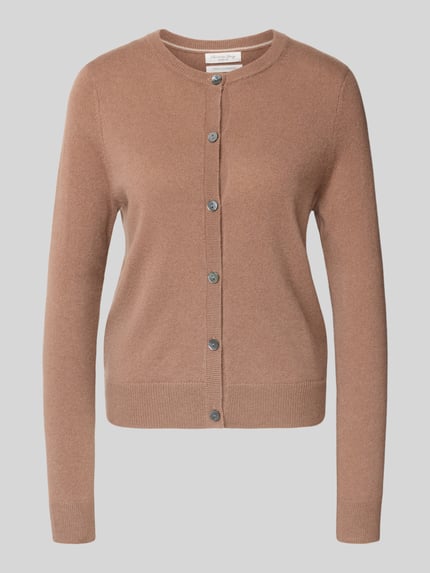 Christian Berg Woman Strickjacke aus Kaschmir mit Rundhalsausschnitt Hazel 2