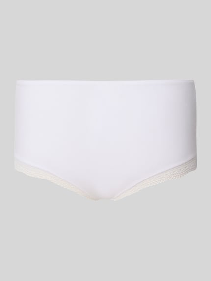 SKINY Broek met gehaakt kant, model 'Classic Cotton' Wit - 3