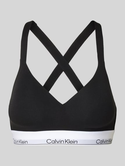 Calvin Klein Underwear Bralette mit wattierten Cups Modell 'Lift' Black 1