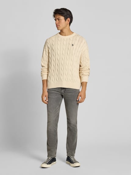 Calvin Klein Jeans Jeansy z 5 kieszeniami Średnioszary 1