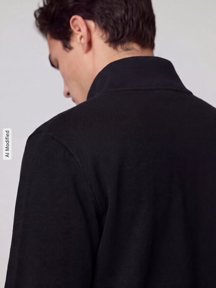 Polo Ralph Lauren Rollkragenpullover mit gesticktem Bärenmotiv Black 3