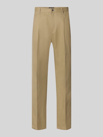 Relaxed Fit Stoffhose aus reiner Baumwolle Modell 'BEN' Shop The Look MANNEQUINE