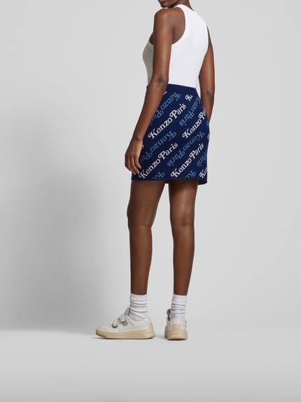 Kenzo Minirok in breilook Donkerblauw - 5