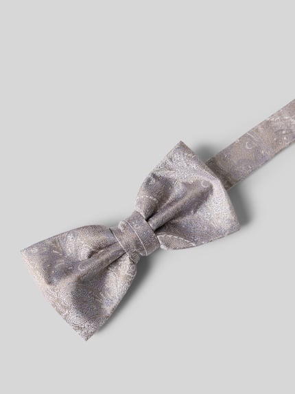Prince Bowtie Fliege und Einstecktuch im Set aus reiner Seide Sand 2
