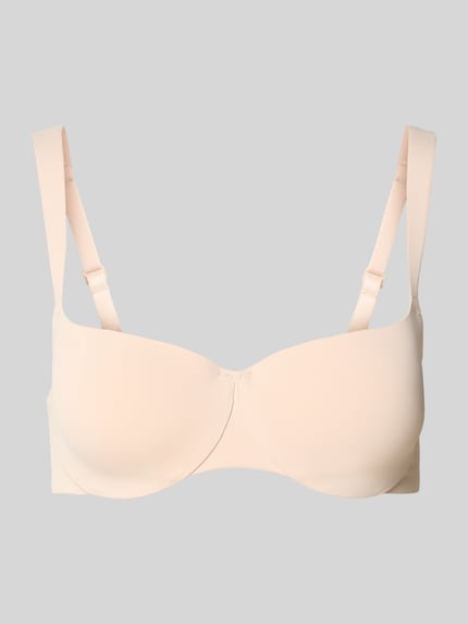 Gewatteerde beugelbeha met balconette-decolleté Shop The Look MANNEQUINE