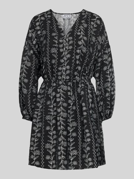 Jake*s Studio Woman Minikleid mit gelegten Falten Black 2