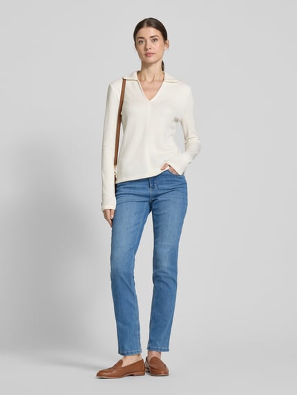 ANGELS Slim Fit jeans in 5-pocketdesign model 'CICI' Blauw - 1