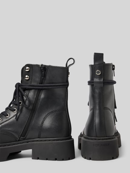 Steve Madden Schnürstiefel mit Logo-Applikation Modell 'Gusto' Black 2