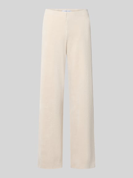Raffaello Rossi Spodnie sztruksowe o kroju regular fit z mieszanki bawełny model 'ELAINE' Piaskowy 2