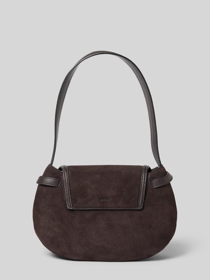 BOSS Umhängetasche mit Logo-Applikation Dunkelbraun 3