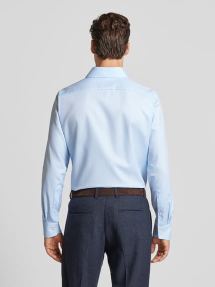 OLYMP Regular Fit Businesshemd mit Kentkragen Hellblau 5