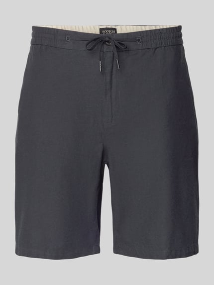 Shorts aus Baumwoll-Leinen-Mix Modell 'FAVE' Shop The Look MANNEQUINE