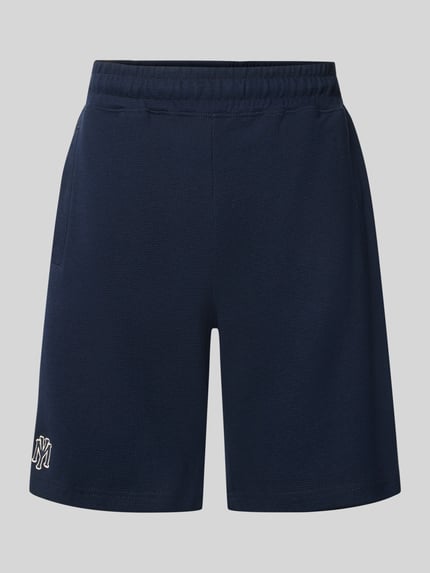 Shorts mit Strukturmuster Modell 'Côte d’Azur' Shop The Look MANNEQUINE