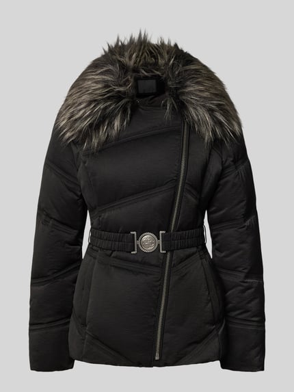 GUESS Gewatteerd jack met ritssluiting, model 'ALIENOR' Zwart - 2