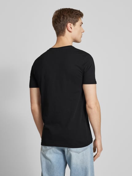Alpha Industries T-Shirt mit Label-Print Black 5