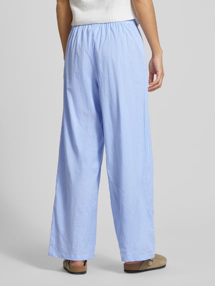 ONLY Loose Fit Weite Hose aus reiner Baumwolle Modell 'AUGUSTA' Hellblau 5