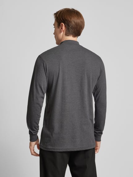 RAGMAN Shirt met lange mouwen en ribboorden Antraciet - 5