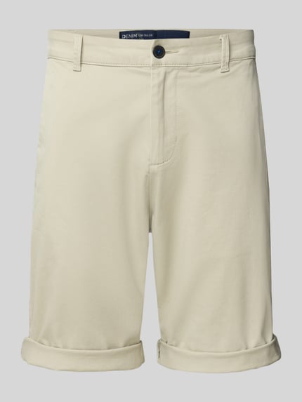 Tom Tailor Denim Regular fit bermuda's van katoenmix Beige - 2