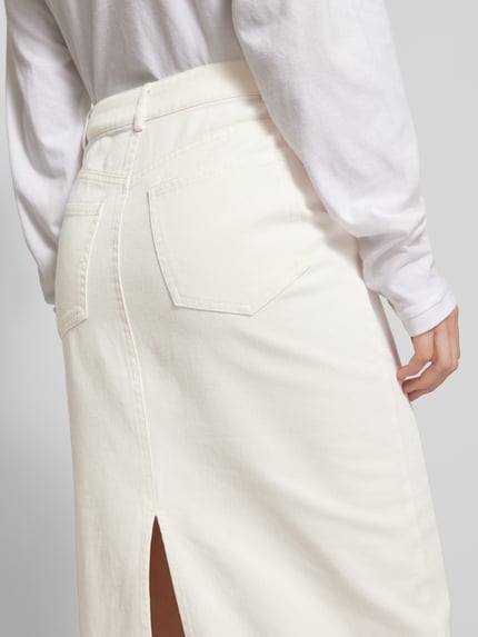 Alessa&Anna Winter X P&C* Jeansrok met siernaden - Alessa & Anna Winter X P&C* Offwhite - 3
