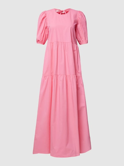 Katharina Damm X P&C* Exclusieve collectie - maxi-jurk met laagjeslook Felroze - 2