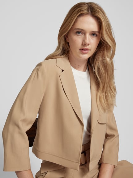 COMMA Blazer met borstzak Camel - 3