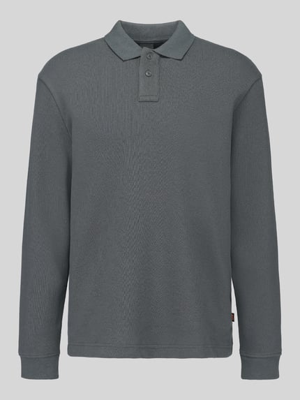 BOSS Orange Regular Fit Poloshirt aus Baumwoll-Mix Khaki 2