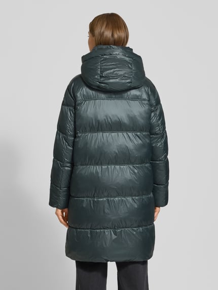 Blauer USA Gewatteerde lange jas met tweewegsritssluiting, model 'ARMORY' Donkergrijs - 5