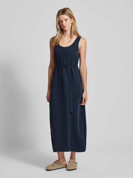Marc O'Polo DENIM Maxi-jurk met structuurmotief Marineblauw - 1