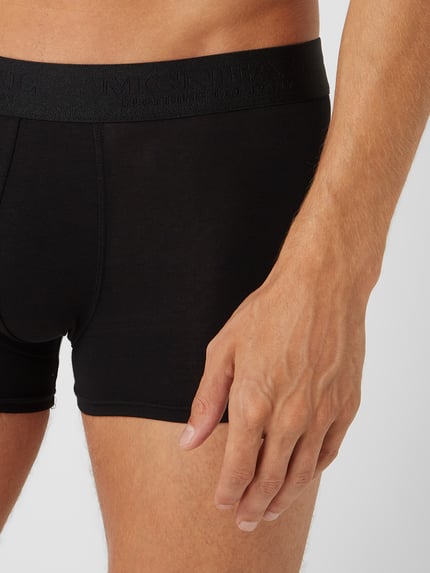 MCNEAL Trunks mit Label-Bund im 3er-Pack Black 2