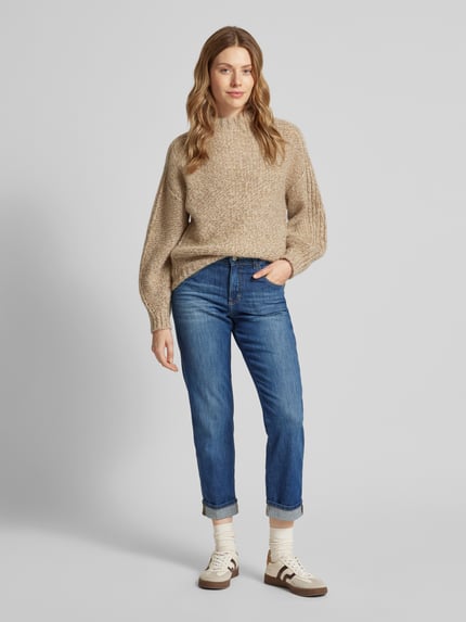ANGELS Jeans in verkorte pasvorm, model 'DARLEEN' Marineblauw - 1