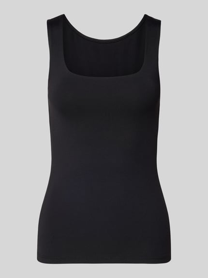 Slim Fit Tank Top mit U-Ausschnitt Modell 'LULA' Shop The Look MANNEQUINE