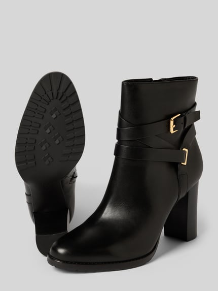 Lauren Ralph Lauren Stiefeletten mit Absatz Modell 'BOOTIE' Black 4