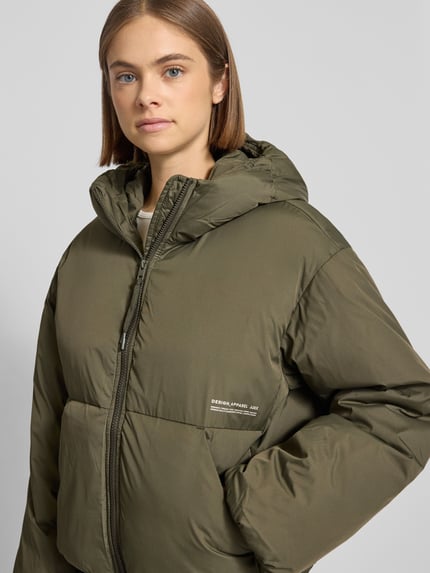 JJXX Kurtka pikowana z wpuszczanymi kieszeniami model ‘LOLLY’ Khaki 3