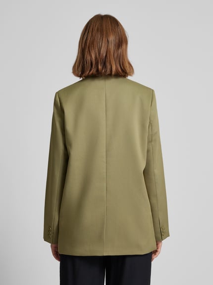 LeGer Żakiet z kołnierzem z połami model ‘Anian’ Khaki 5