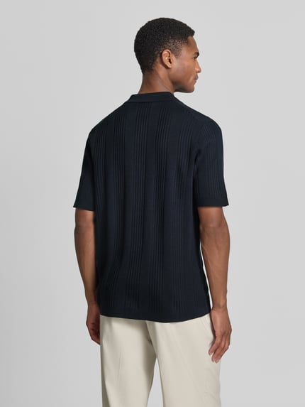Marc O'Polo Regular Fit Freizeithemd aus reiner Baumwolle - Marc O'Polo × DFB Travel Collection Dunkelblau 5