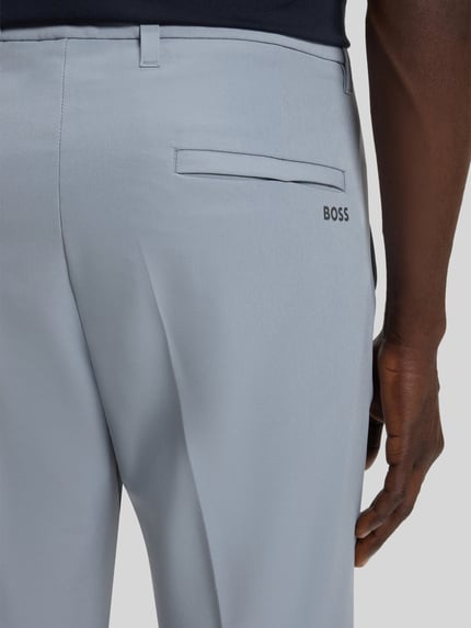 BOSS Green Slim Fit Hose Modell 'T_COMMUTER-SLIM' Rauchblau 3