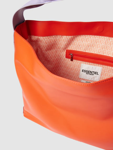 Essentiel Antwerp Handtas met logo-applicatie Oranje - 5