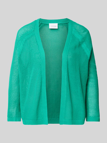 COMMA Cardigan met raglanmouwen Turquoise - 2