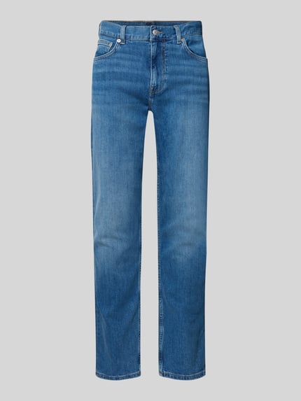 Regular Fit Jeans "Dover" aus reiner Baumwolle Shop The Look MANNEQUINE