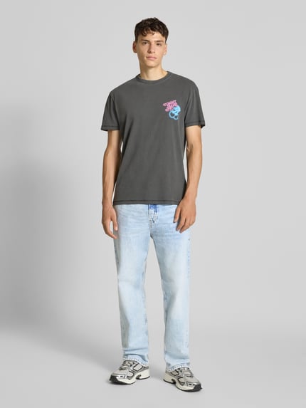 Tommy Jeans Straight Fit Jeans aus reiner Baumwolle Hellblau 1