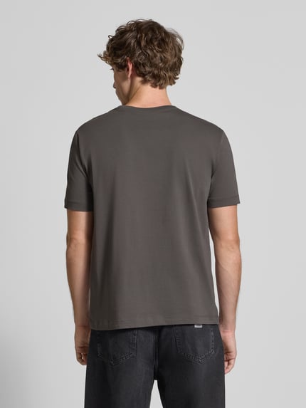 Marc O'Polo DENIM Regular Fit T-Shirt aus reiner Baumwolle Anthrazit 5