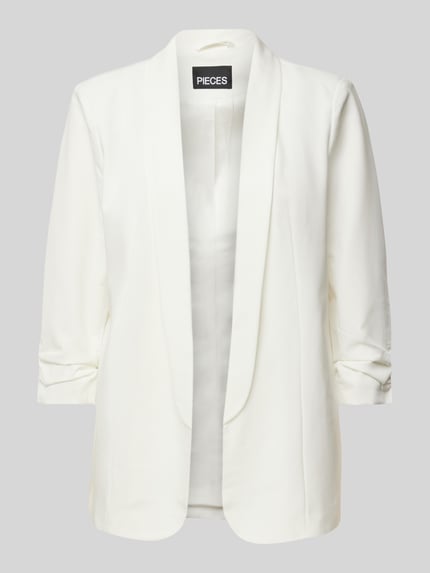 PIECES Blazer mit Schalkragen Weiss 2
