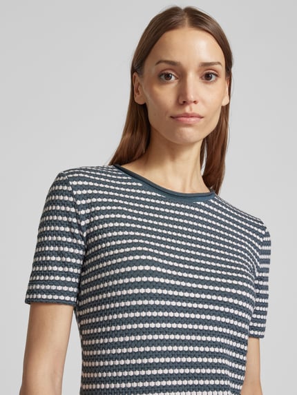 Emporio Armani T-Shirt mit Viskose-Anteil und Rundhalsausschnitt Dunkelgrau 3