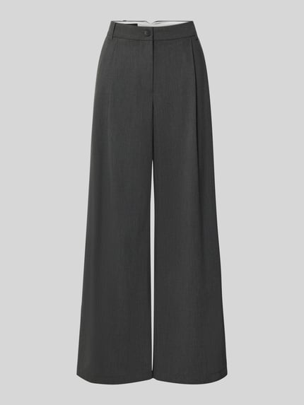Weite Hose mit Viskose-Anteil Modell 'STELLA' Shop The Look MANNEQUINE