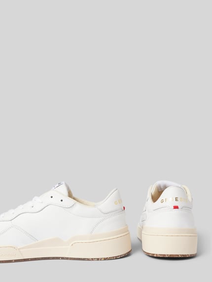 Genesis Sneakers met labelpatch model 'G-Soley Porto Soft Leather' Wit - 2